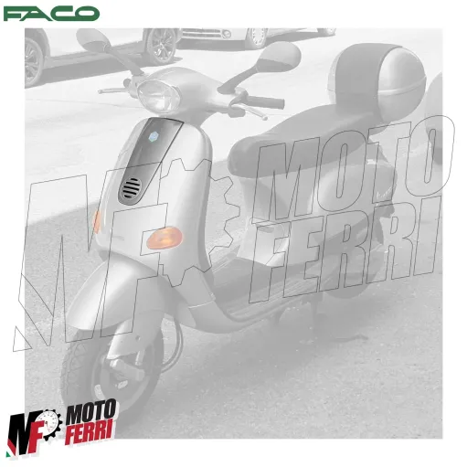 MF6157 Nasello Scudo Anteriore Grigio Metallizzato Vespa ET2 ET4 50 125 150