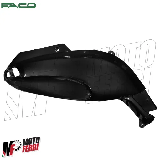 MF6941 Carena Posteriore Destra Nero Metallizzato Gilera Typhoon Piaggio NRG MC1