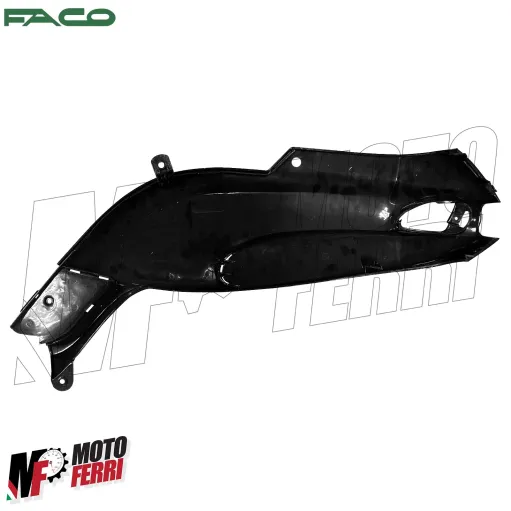 MF6942 - Carena Posteriore Destra Nero Grezzo Gilera Typhoon / Piaggio NRG MC1