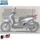 MF6945 Pedalino Poggiapiedi Sinistro Nero Piaggio Beverly 300 400 HPE 2021/2024