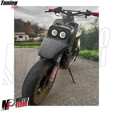 MF6946 Faro Fanale Led MBK Booster Spirit R Yamaha Angel Eye Anteriore by EVOK