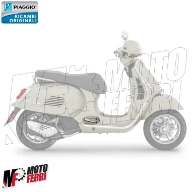MF6944 Pedalino Poggiapiedi Passeggero Destro Vespa GTS 125 300 dal 2003 al 2024