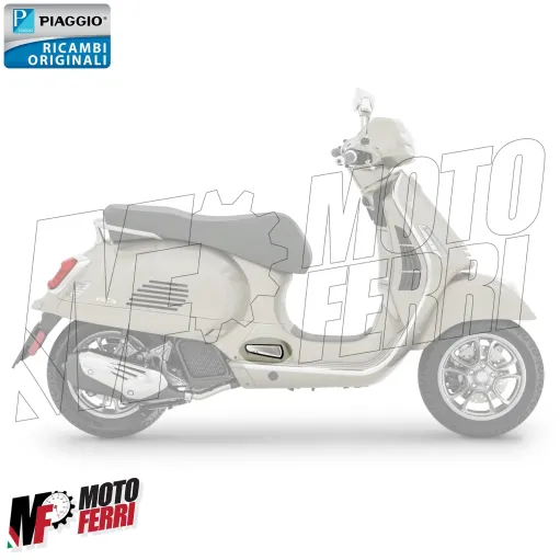 MF6944 Pedalino Poggiapiedi Passeggero Destro Vespa GTS 125 300 dal 2003 al 2024