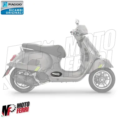 MF6944 Pedalino Poggiapiedi Passeggero Destro Vespa GTS 125 300 dal 2003 al 2024