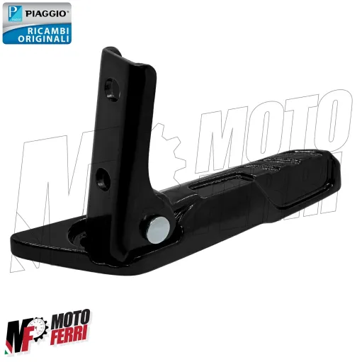 MF6947 Pedalino Poggiapiedi Destro Originale Piaggio Liberty S 50 125 150 iGet
