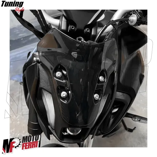 MF6951 Cupolino Spoiler Fume Sportivo Yamaha MT-07 2021 2022 2023 2024