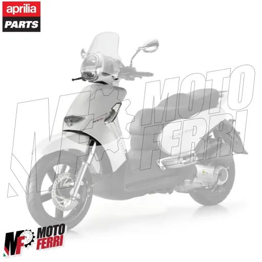 MF6952 Scudo Anteriore Bianco Glam Aprilia Scarabeo Light 300 mod 2009 2010