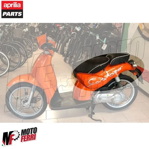 MF6953 Carena Codone Posteriore Arancione Aprilia Scarabeo 50 2T da 2006 a 2009