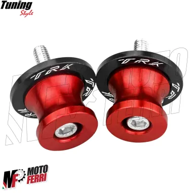 MF6955 Nottolini Benelli TRK 502 / X Supporti Cavalletto Posteriore Rosso Nero