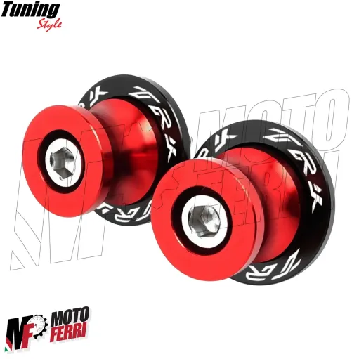 MF6955 Nottolini Benelli TRK 502 / X Supporti Cavalletto Posteriore Rosso Nero