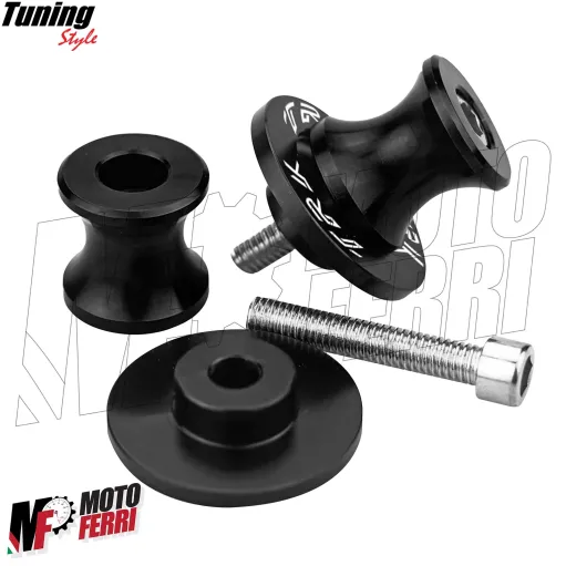 MF6956 Nottolini Benelli TRK 502 / X Supporti Cavalletto Posteriore Nero