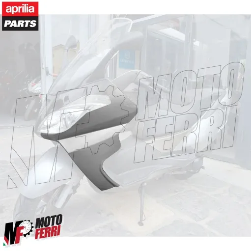 MF4686 - Carena Anteriore Sinistra Aprilia Atlantic 125 200 250 Grigio Argento