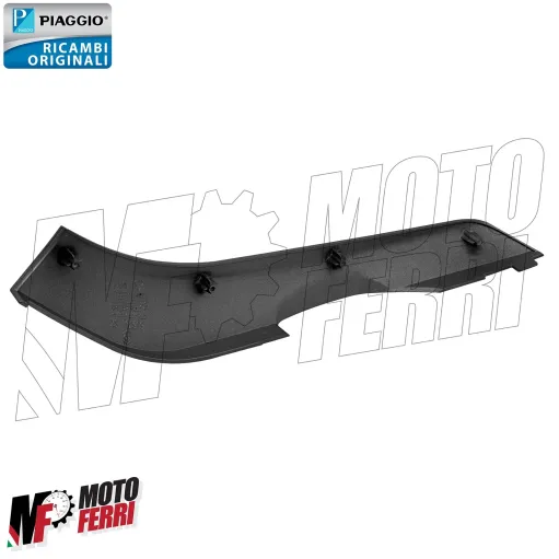 MF6962 Spoiler Sottopedana Sinistro Grigio Piaggio Beverly 125 300 350 2011/2020