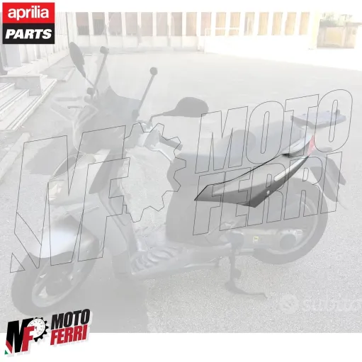 MF6969 Carena Posteriore Sinistra Grigio Excalibur Aprilia Sportcity 125 (06/08)