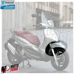 MF6970 - Parafango Anteriore Grigio Opaco Piaggio Beverly 300 350 mod 2010/2020 2