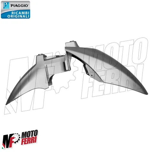 MF6970 - Parafango Anteriore Grigio Opaco Piaggio Beverly 300 350 mod 2010/2020