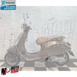 MF6976 Terminale Pedana Sinistro Marrone Originale Vespa Primavera 50 125 150 2