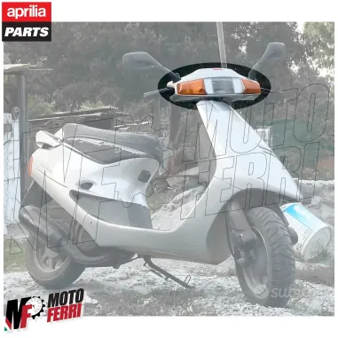 MF6980 Coprimanubrio Anteriore Grigio Originale Aprilia Amico 50 1996 1997 1998