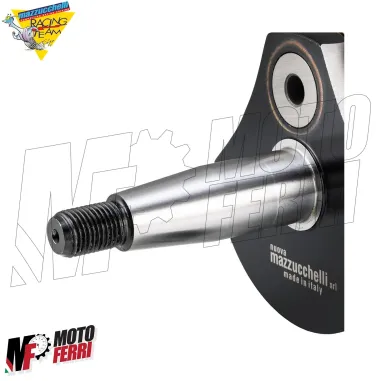 Albero Motore Mazzucchelli Anticipato Cono 20 Corsa lunga 51 Vespa 50 Special R PK S XL 125 ET3 PRIMAVERA Modifica a 125 130