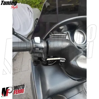 MF6981 Leva Freno a Mano TMax 500 530 560 mod 2001/2024 in Alluminio CNC Nero