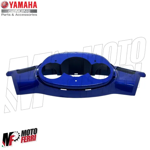 MF6985 Coprimanubrio Originale Yamaha 125 150 Maxster 2001 2002 Blu Metallizzato
