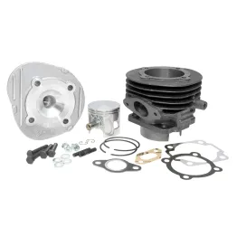 Kit Cilindro Polini DM 55 in ghisa 102 CC Vespa Ape 50 Special L R N PK HP S XL con Testa Racing