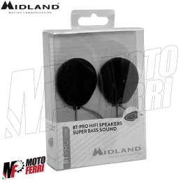 MF7000 Kit Altoparlanti Speaker per Interfono BT PRO Midland BTX1 / BTX2 Pro / S 2