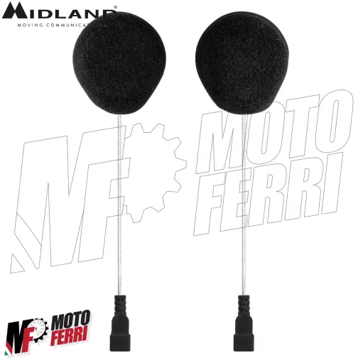 MF7000 Kit Altoparlanti Speaker per Interfono BT PRO Midland BTX1 / BTX2 Pro / S