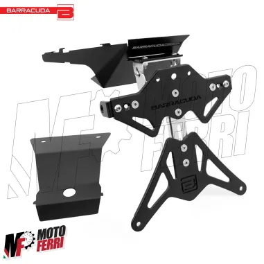 MF7004 Portatarga Barracuda Sportivo Honda XADV 750 2021 / 2025 Frecce Originali