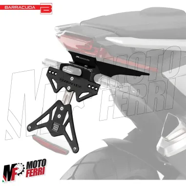 MF7004 Portatarga Barracuda Sportivo Honda XADV 750 2021 / 2025 Frecce Originali