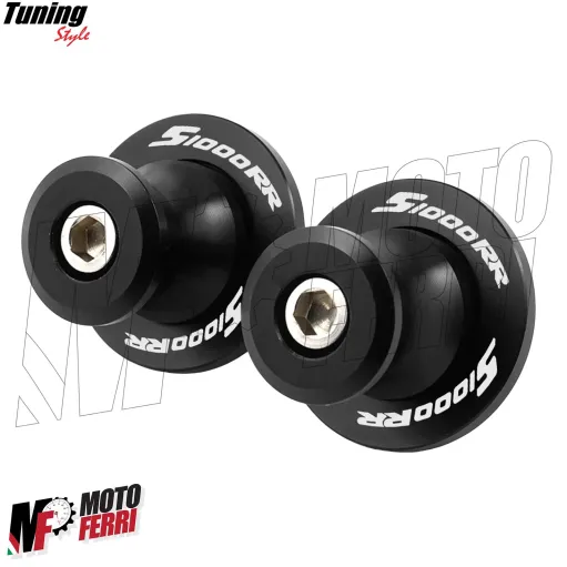 MF7010 Nottolini Cavalletto Posteriore BMW S1000RR Supporti Alzamoto Nero
