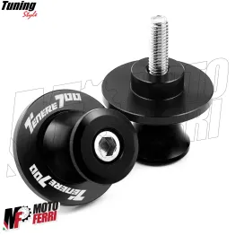 MF6872 Nottolini Cavalletto Posteriore Yamaha Tenere 700 Supporti Alzamoto Nero 2