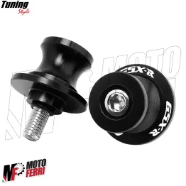 MF7014 Nottolini Suzuki GSX-R 600 750 1000 Supporti Cavalletto Posteriore Nero 2