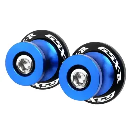 MF6872 Nottolini Suzuki GSX-R 600 750 1000 Supporti Cavalletto Posteriore Blu