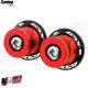 MF6872 Nottolini Suzuki GSX-R 600 750 1000 Supporti Cavalletto Posteriore Rosso