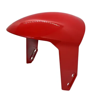 MF7018 Parafango Anteriore Originale Piaggio NRG Power / Purejet 50 Rosso Dragon
