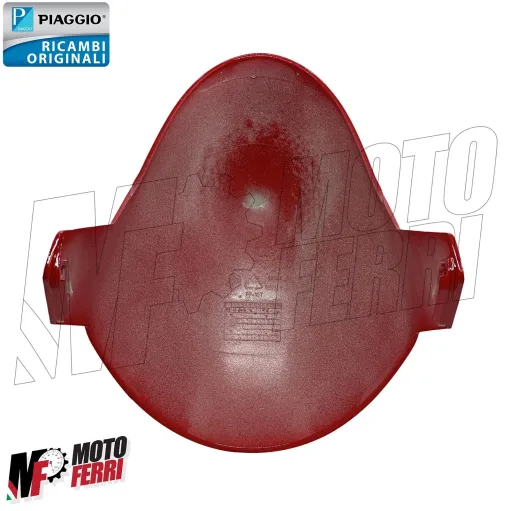 MF7018 Parafango Anteriore Originale Piaggio NRG Power / Purejet 50 Rosso Dragon