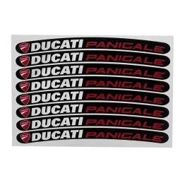 MF7021 Kit Adesivi Ducati Corse per Profili Cerchi Panigale V2 V4 955 959 1199