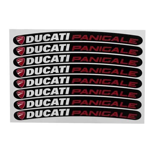 MF2941 Kit Adesivi Ducati Corse per Profili Cerchi Panigale V2 V4 955 959 1199