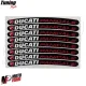 MF7021 Kit Adesivi Ducati Corse per Profili Cerchi Panigale V2 V4 955 959 1199