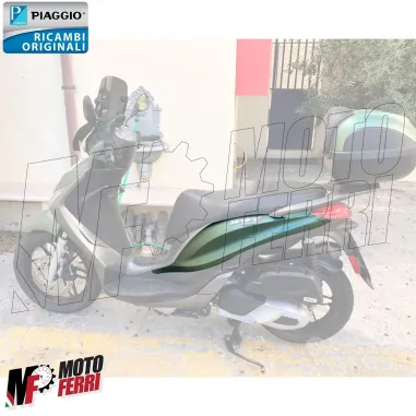 MF7023 Carena Posteriore Sinistra Piaggio Medley S 125 150 2016/2019 Verde Opaco