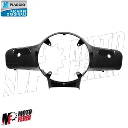 MF7024 Coprimanubrio Anteriore Nero Met Originale Vespa GTS 125 300 (2016/2018) 2