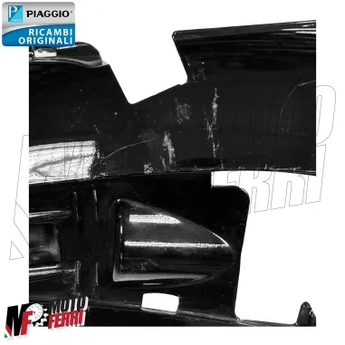 MF7027 Carena Posteriore Destra Nero Lucido Piaggio Beverly 500 mod 2002/2012