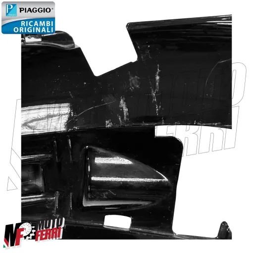 MF7027 Carena Posteriore Destra Nero Lucido Piaggio Beverly 500 mod 2002/2012
