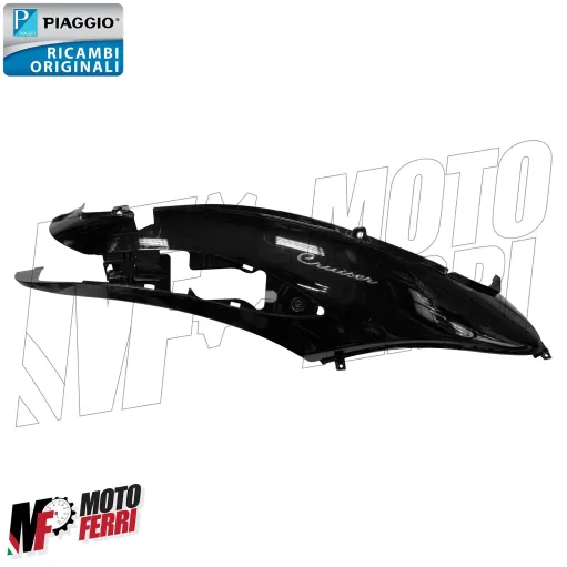 MF7027 Carena Posteriore Destra Nero Lucido Piaggio Beverly 500 mod 2002/2012