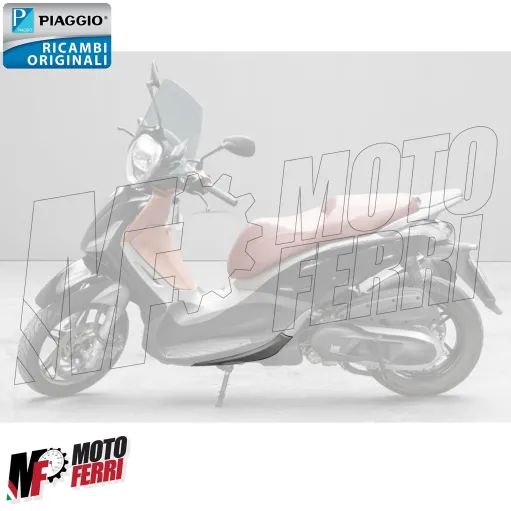 MF7029 Spoiler Sottopedana Sinistro Grezzo Piaggio Beverly 125 300 350 2011/2020