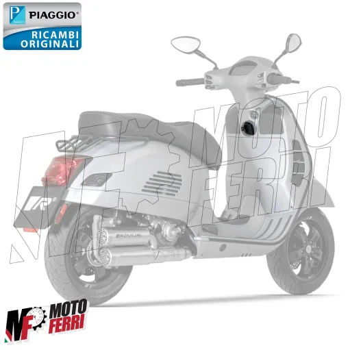 MF7033 Gancio Portaborse Originale Piaggo Vespa GTS 125 250 300 mod 2003 / 2022