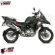 MF7035 Scarico Marmitta MIVV Oval Benelli TRK 502 X dal 2018 al 2024 Omologato