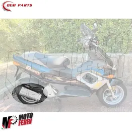 MF5935 Protezione Griglia Marmitta Gilera Runner FX FXR 125 180 mod 1997 / 2002 2
