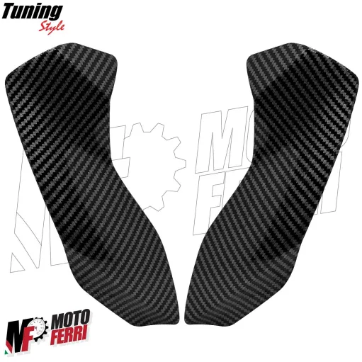 MF7038 Cornice Fanale Anteriore Yamaha MT09 / SP 2021 a 2023 Carbon Look DX + SX